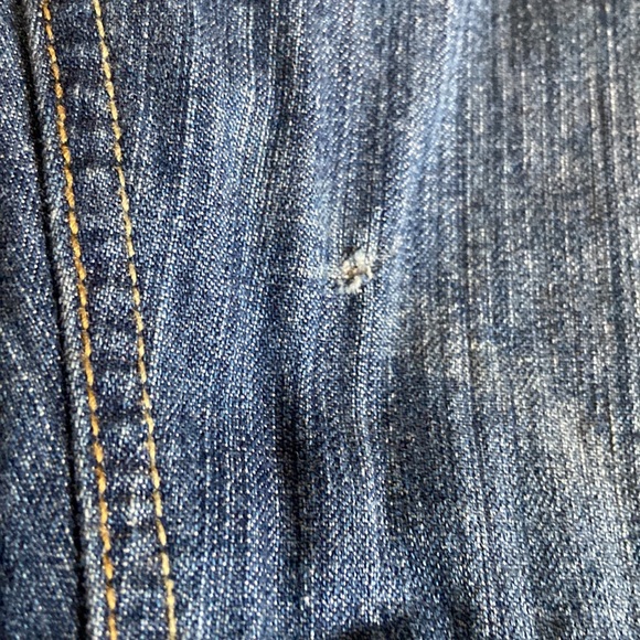 Mossimo blue Skinny Supply co jeans 17 lg Juniors fit 6 - Picture 8 of 11